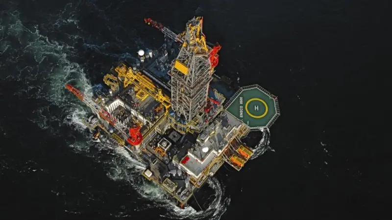 ENSCO 8502 was delivered seven days ahead of schedule by Keppel FELS