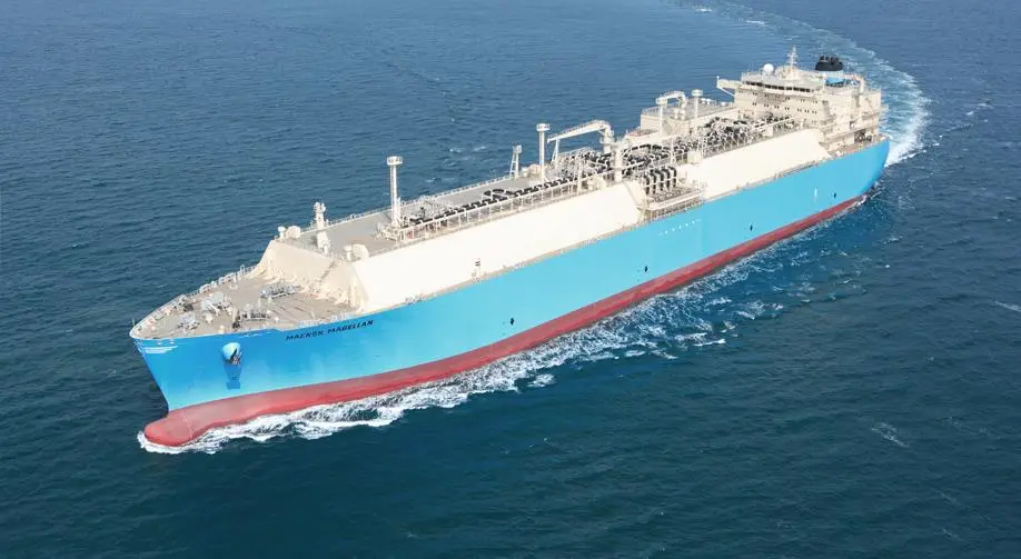 Maersk Magellan, sistership to the Maersk Meridian