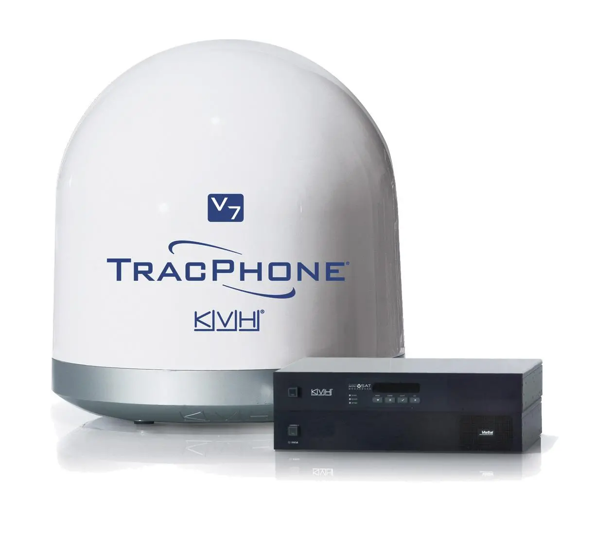 KVH's Tracphone V7 mini-VSAT