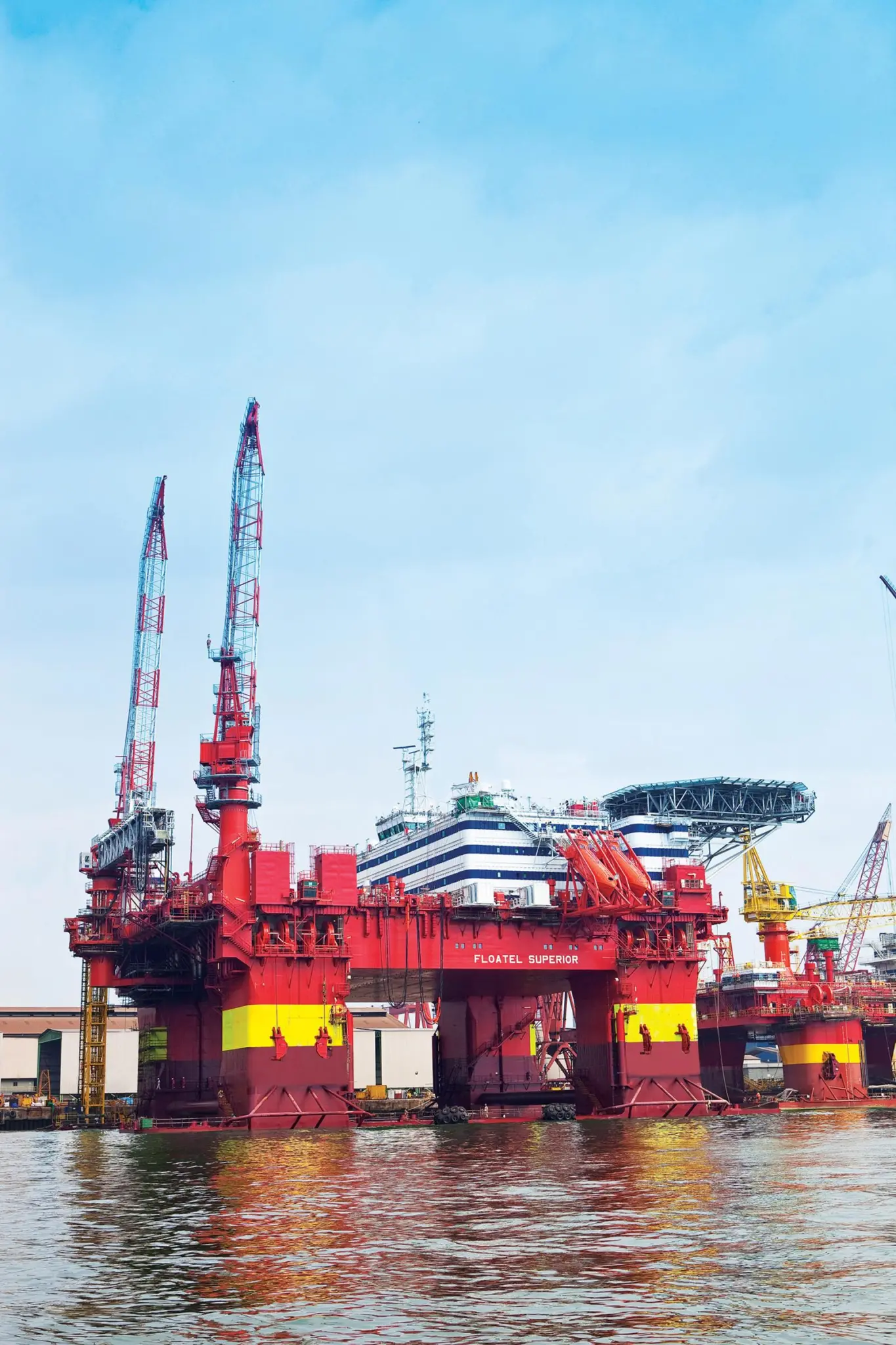 Floatel Superior, first newbuild floatel which fully complies with the latest rules and regulations for the Norwegian sector in more than 20 years