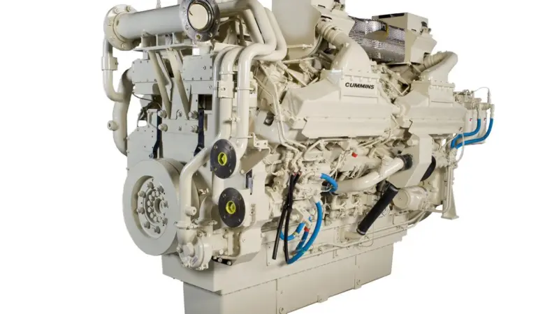 Cummins QSK60 auxiliary engine achieves Tier II certification