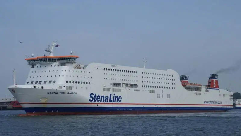 Stena Hollandica, one of the four Stena vessels to undergo upgrading work by Cargotec