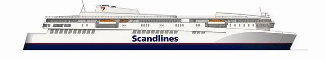 Artist impression of Scandline’s new ferries