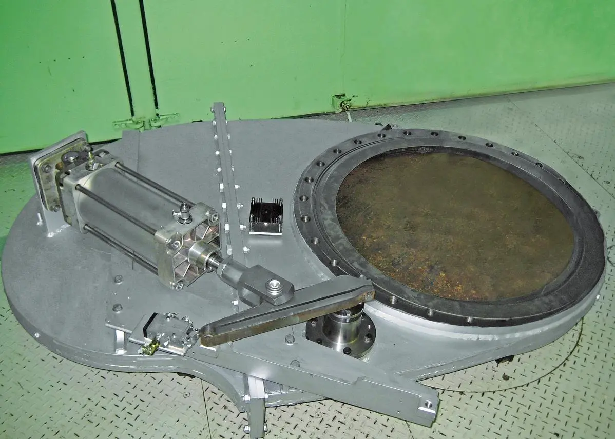 Turbocharger cut-out with a swing gate valve