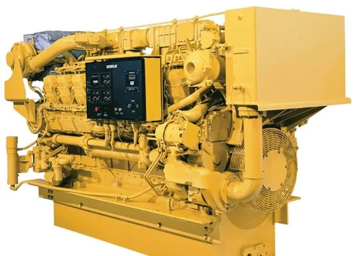 Caterpillar 3516B marine engine