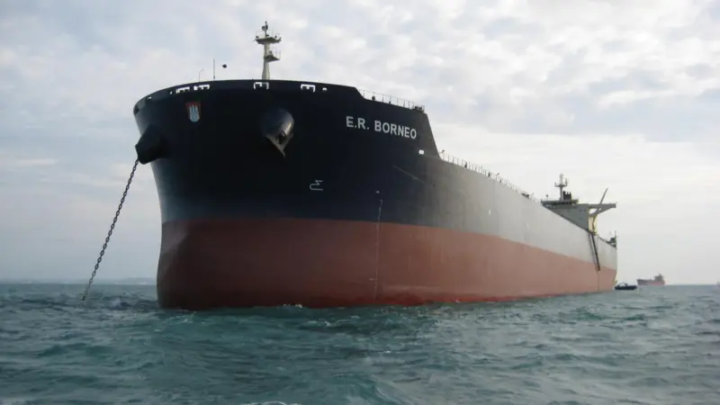 The E.R. Borneo, an earlier sistership to the E.R. Bayern