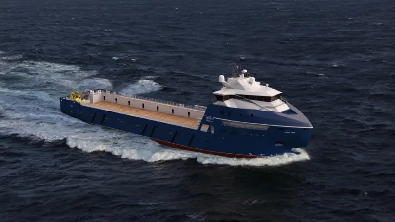 Artist impression of the two STX 06 CD PSV’s ordered by Rem Offshore