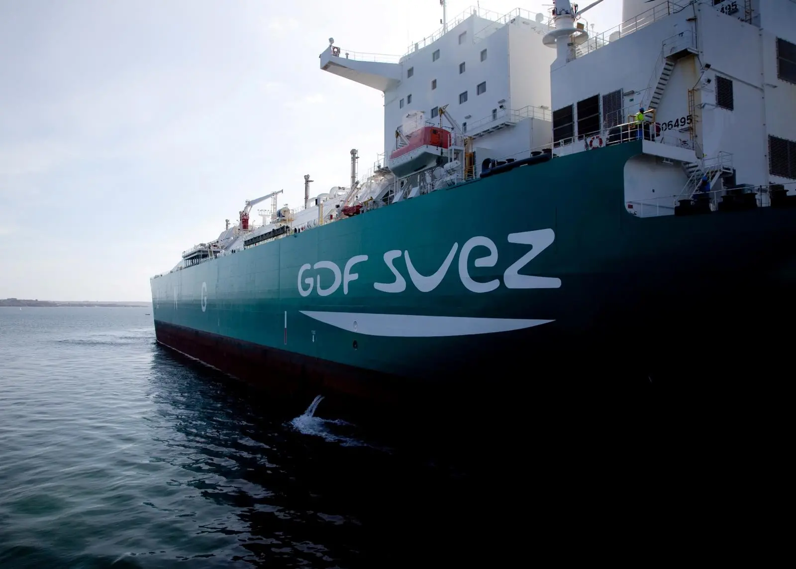 The LNG carrier ‘GDF Suez’ is equipped with four Wärtsilä 50DF engines