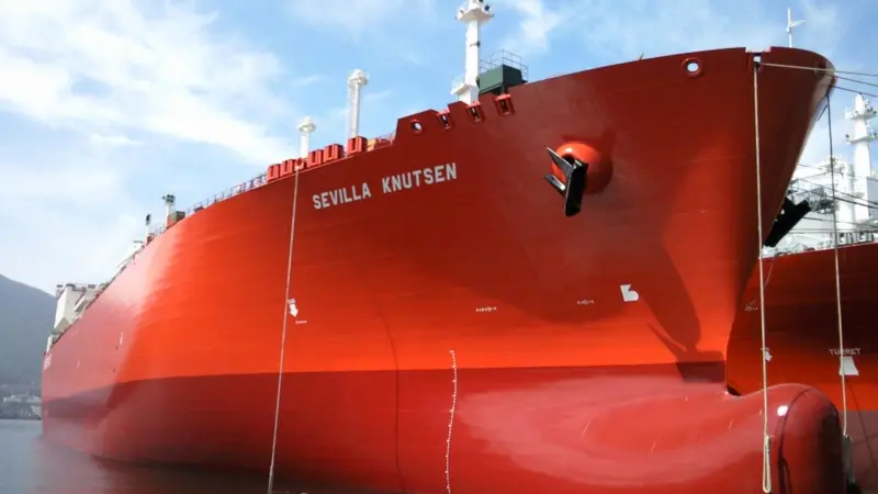 Knutsen’s new LNG carrier gets the Intersleek treatment at Daewoo