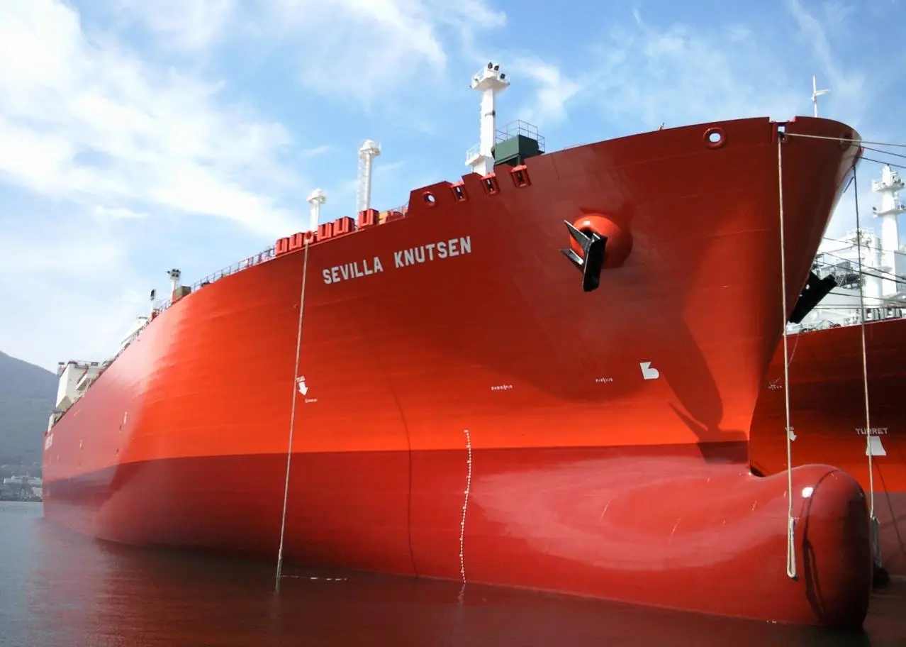 Knutsen’s new LNG carrier gets the Intersleek treatment at Daewoo