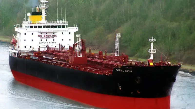 Chemoil refuelling vessel Nordic Ruth