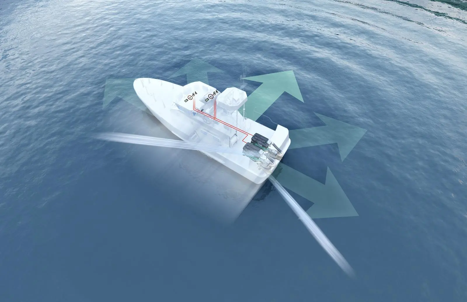 Volvo Penta IPS joystick control