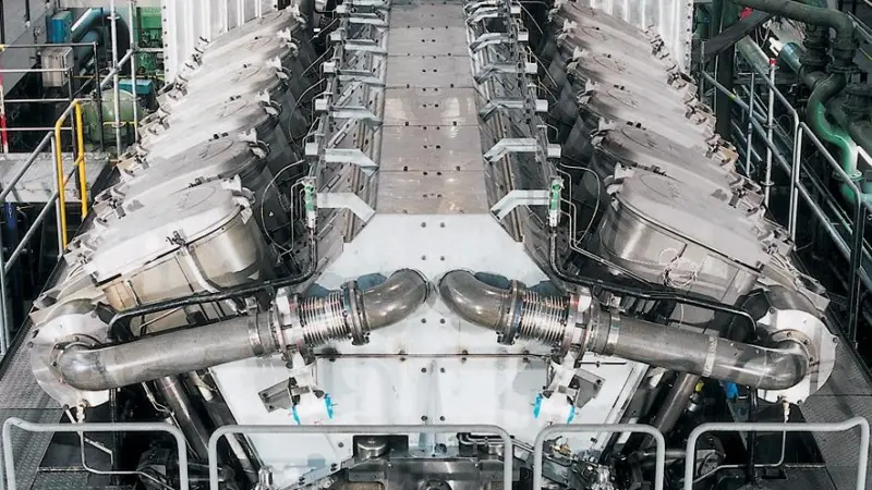 Four common-rail 12V48/60CR Tier-II propulsion engines from MAN will power a new ropax ferry for Tunisian ship owner COTUNAV