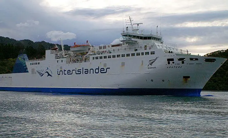 The ropax ferry ‘Aratere’ is to be upgraded by Sembawang