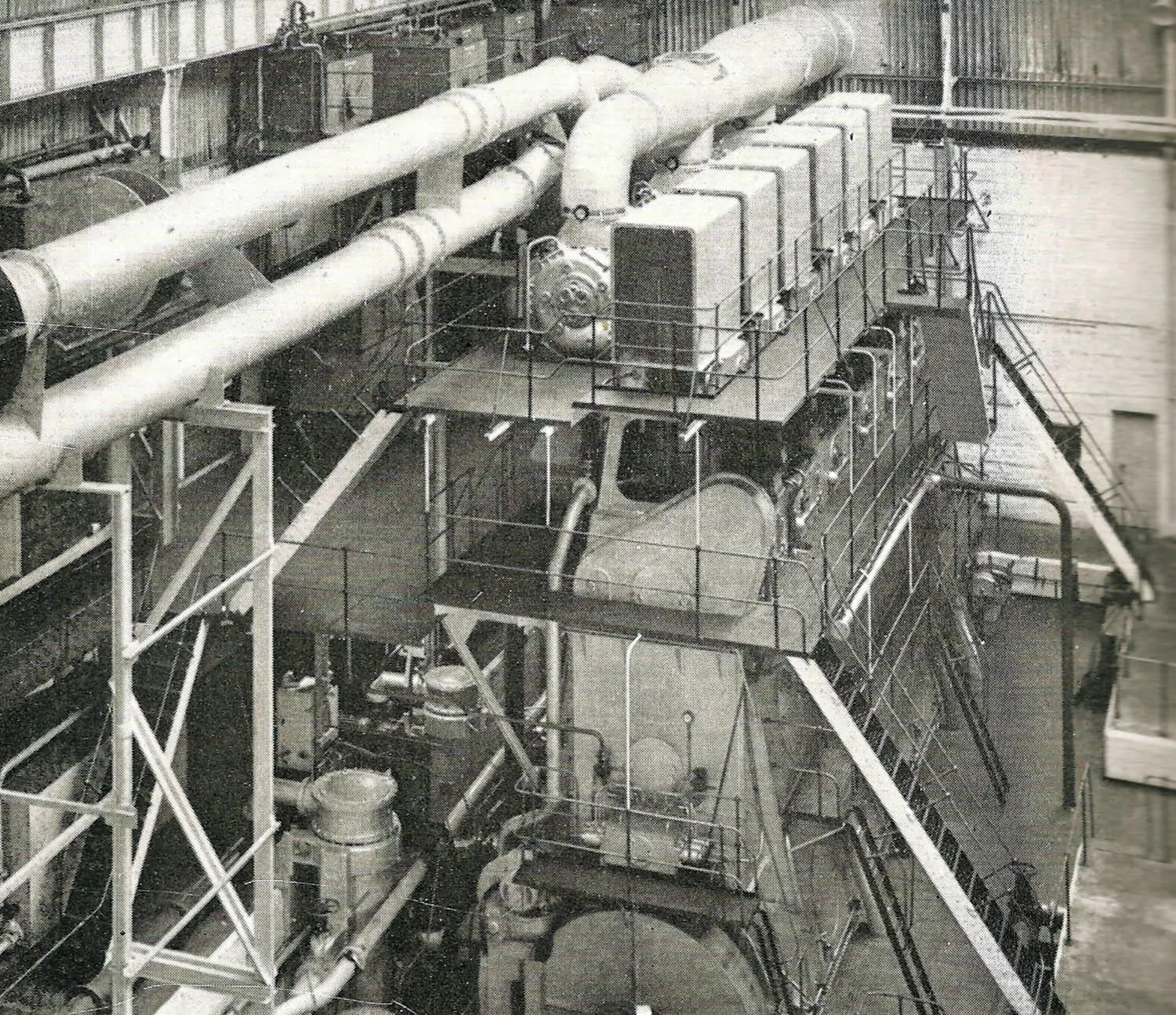 Marine engine technology from the early 1960s – a Doxford P-type on the test bed