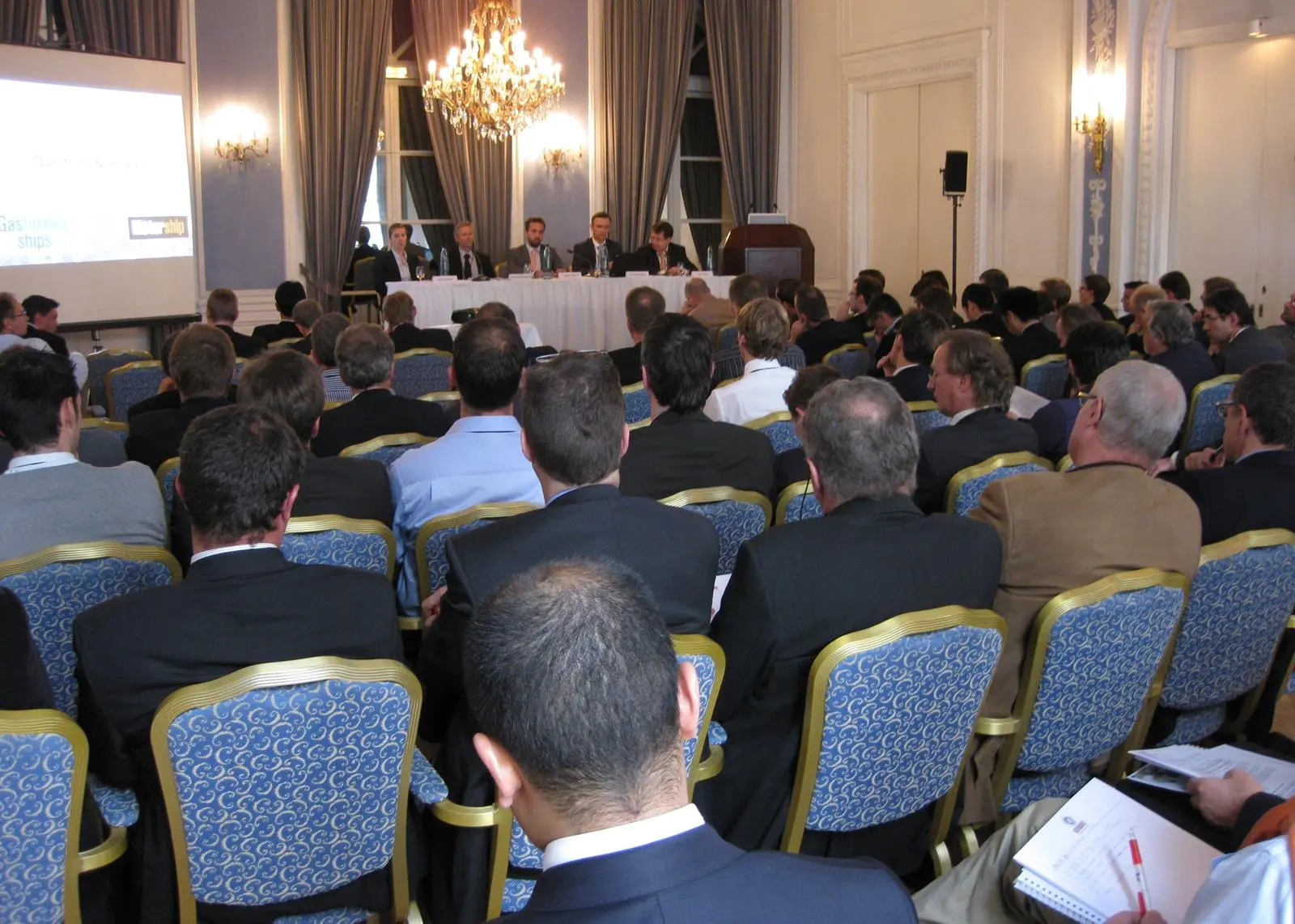 The well attended conference venue at the Atlantic Kempinski Hotel in Hamburg