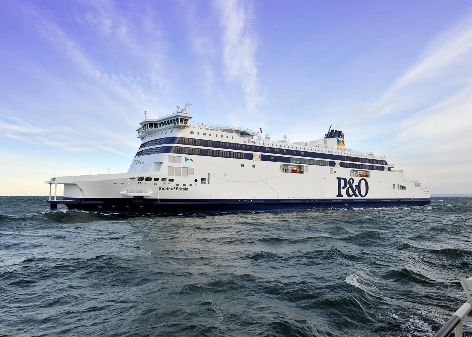 ‘Spirit of Britain’ – first of P&O’s new ferry pair – has been delivered