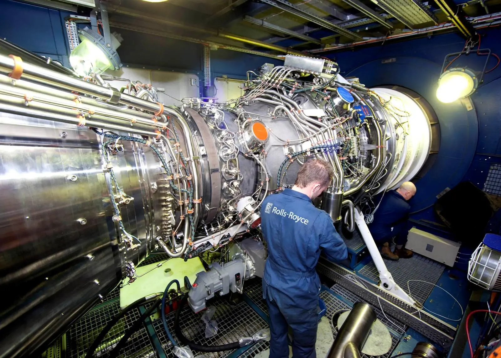 The Rolls-Royce MT30 gas turbine