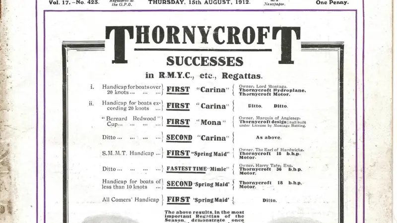 Before ‘The Motor Ship’ – a cover from 1912