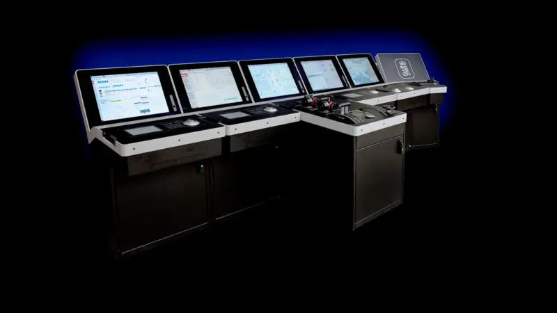 Overall view of the Kongsberg Maritime K-Chief 600 automation system