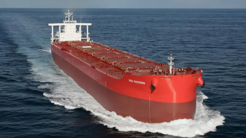 The Dunkirkmax bulk carrier ‘Feg Success’