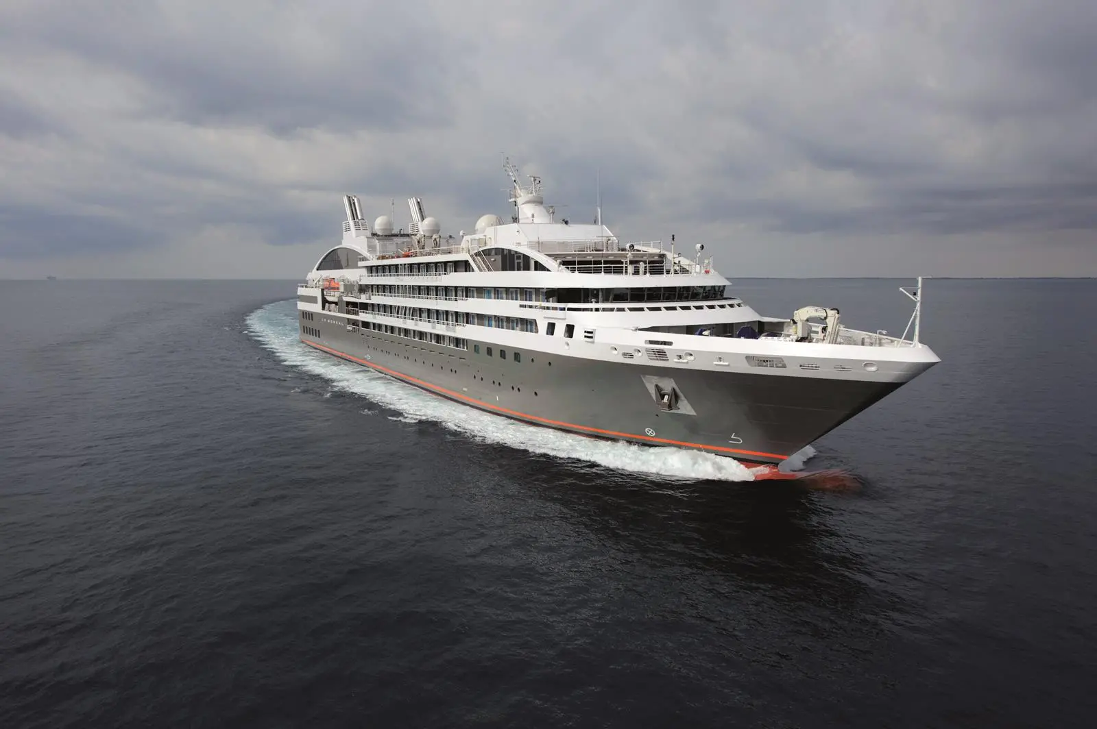 The ultra-luxury cruise ship ‘Le Boreal’