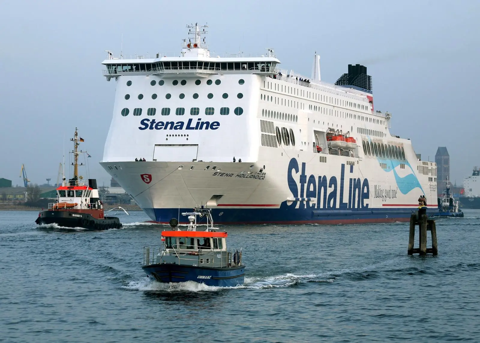 ‘Stena Hollandica’ - the world’s largest ropax ferry in terms of combined passenger and freight capacity
