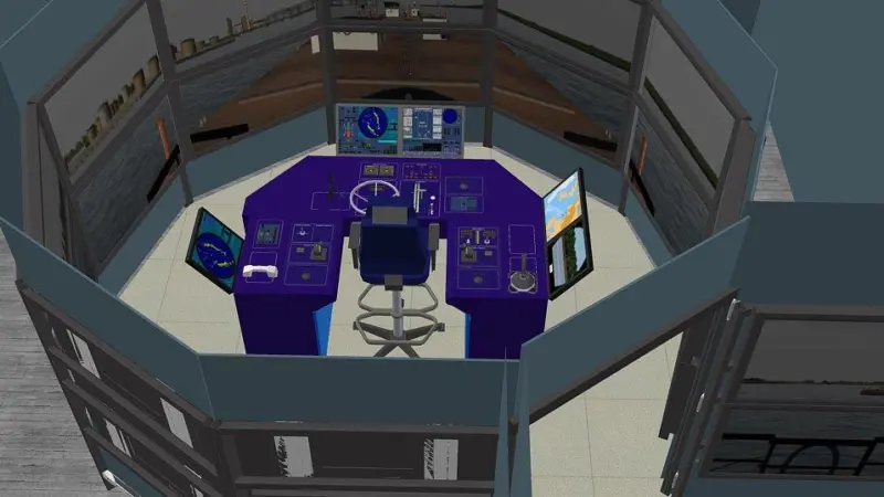 The BCIT simulator upgrade project will feature a new 360° full mission tug simulator from Kongsberg
