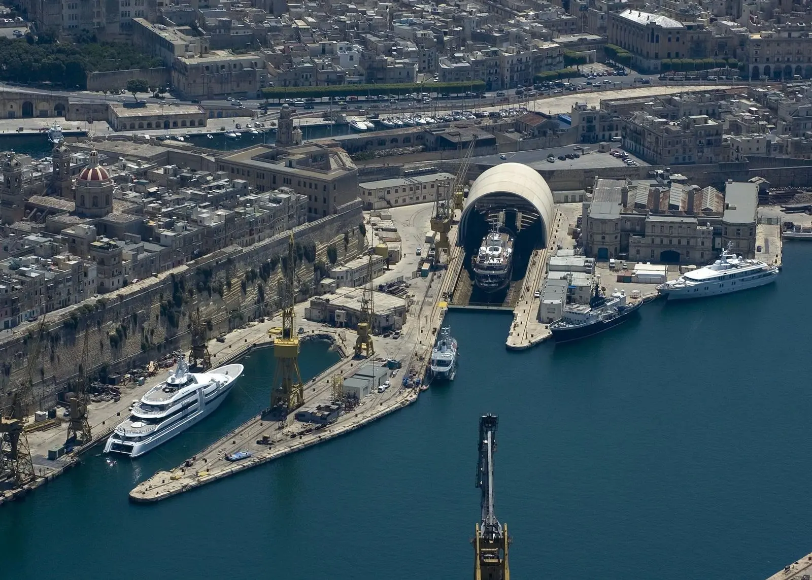 Palumbo’s Maltese superyacht yard