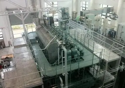 The MAN B&W 6SME-B9 that forms the centrepiece of Shanghai Maritime University’s engine room integrated laboratory