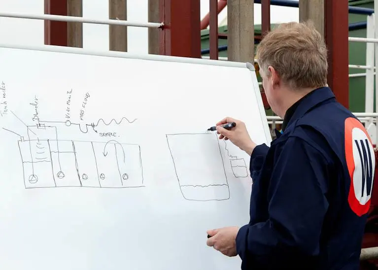 OW Bunker demonstrates the principle of mass flow metering to its customers