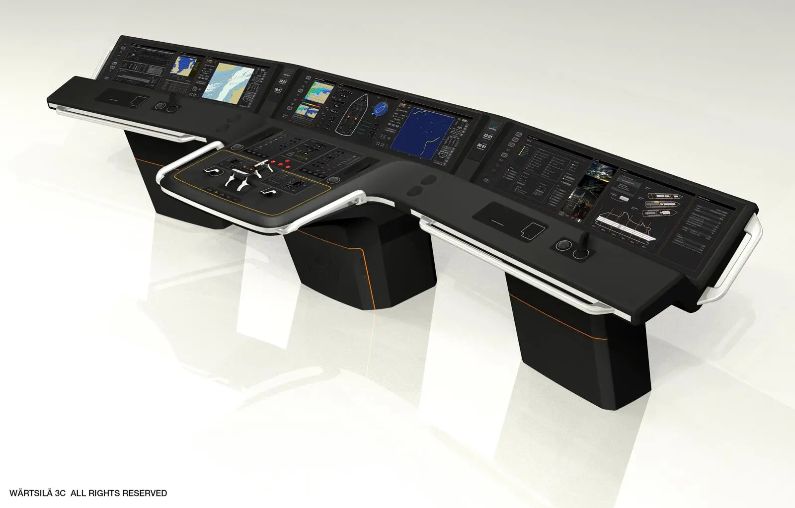 Breaking the mould: the Wärtsilä 3C Communication and Control Centre, designed to functionally integrate all shipboard system controls