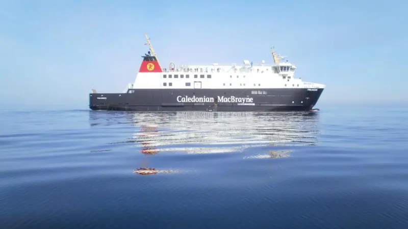 ‘Finlaggan’ undergoing builder’s trials (photo supplied by CMAL)