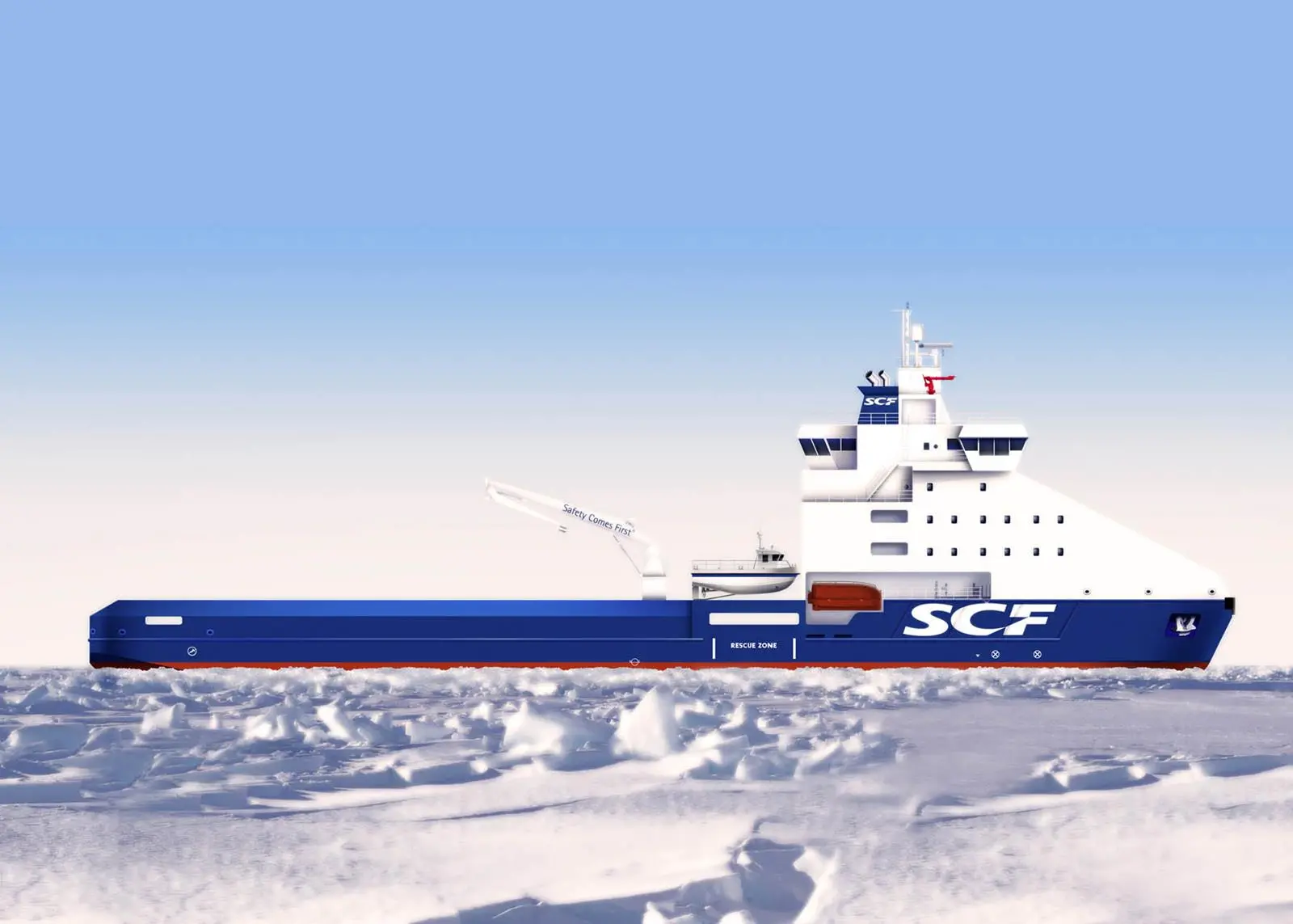 The Sovcomflot icebreaker design