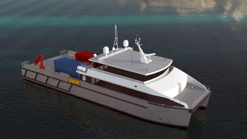 Incat Crowther’s 35m offshore catamaran design
