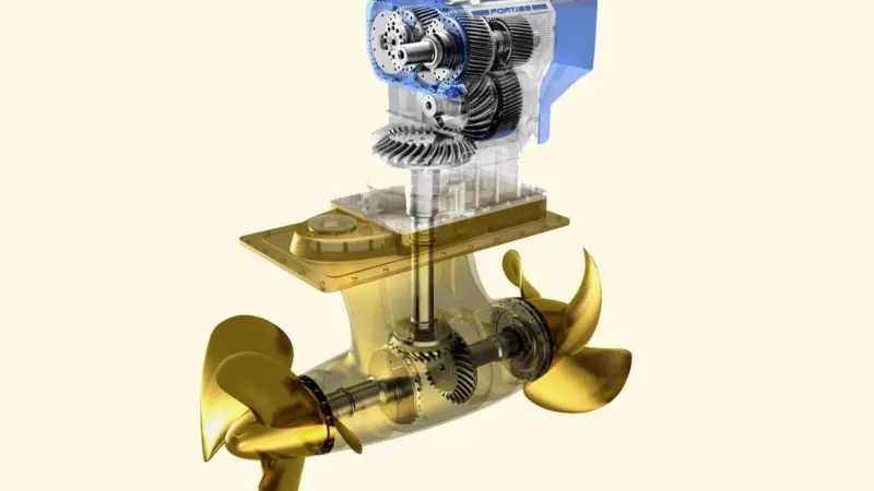 Reintjes’ Fortjes podded drive, initially for the large yacht market