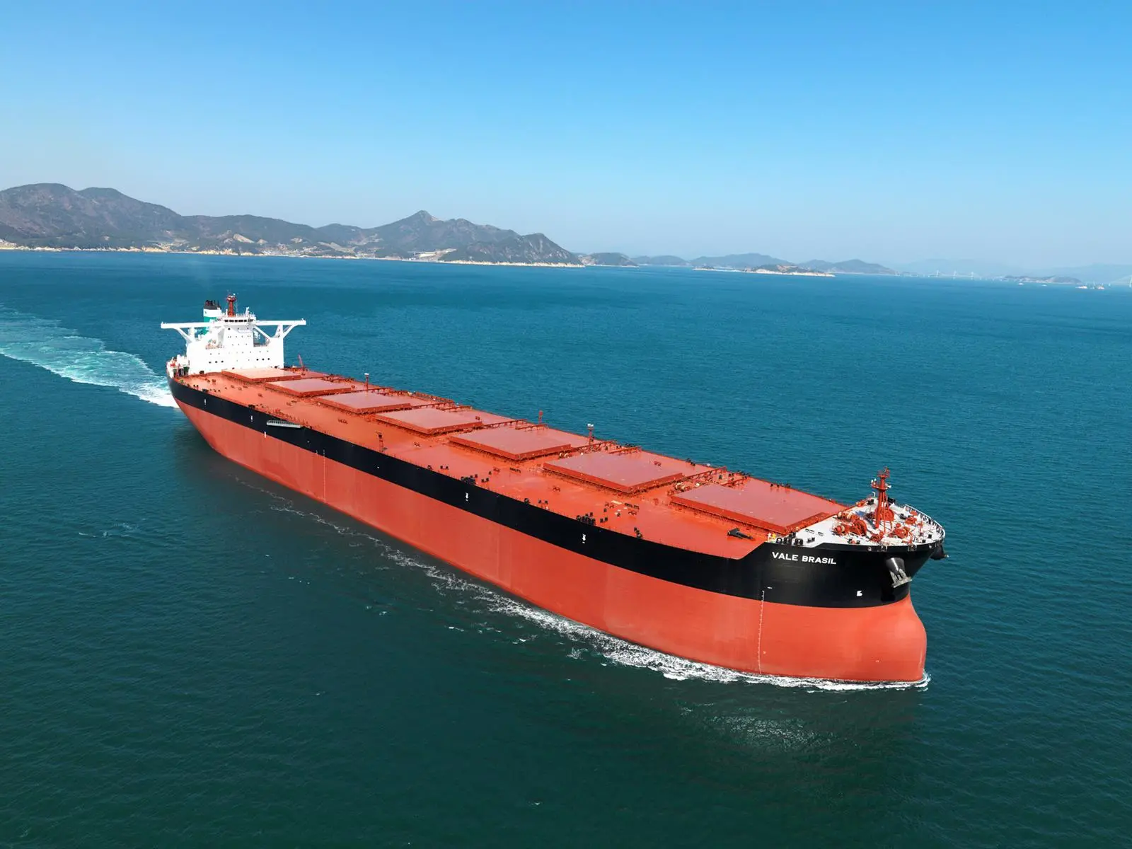 ‘Vale Brasil’, the largest ore carrier afloat, features DNV’s EL-2 (easy loading) voluntary class notation