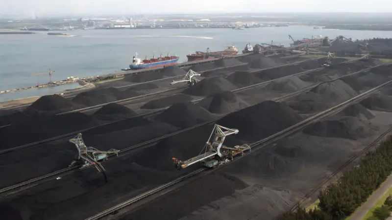 South Africa could have a new ship-repair yard on land next to Richards Bay coal terminal seen here