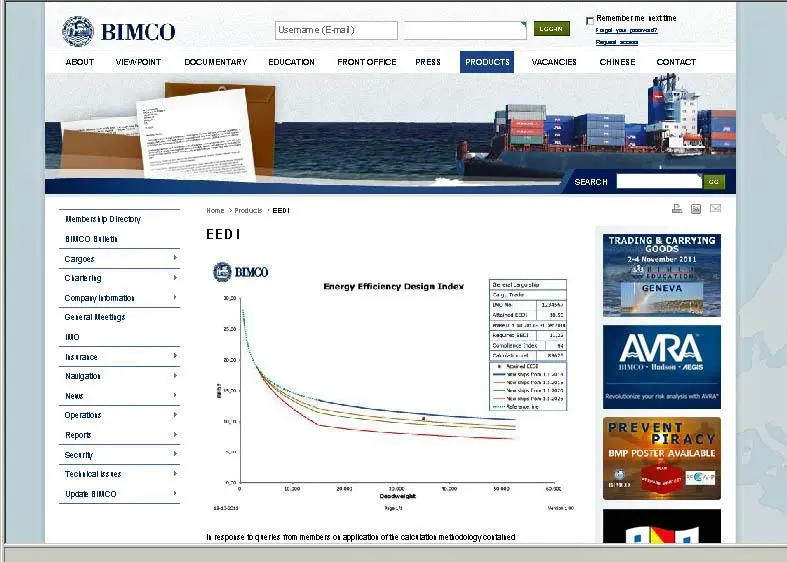 The EEDI calculator tool can be downloaded from the BIMCO website