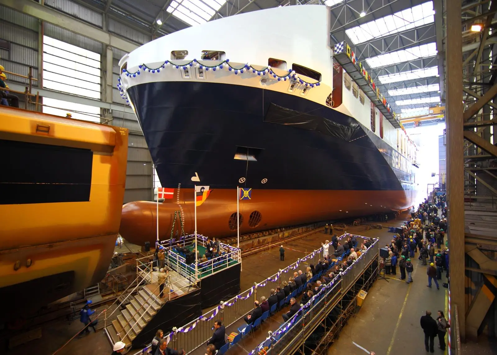 ‘Seatruck Power’ is launched in Flensburg