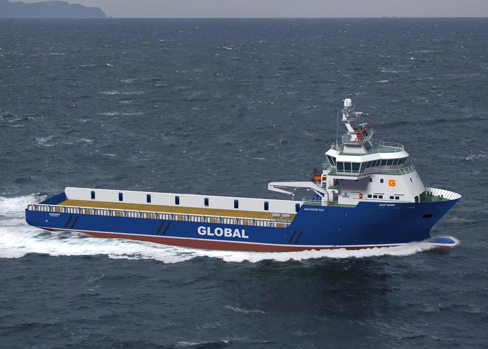 The Havyard 832 design has proven to be a popular design among ship-owners