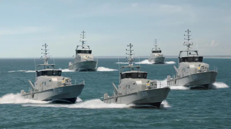 A 22-shipset patrol craft order for MJP waterjets from French yard OCEA has resulted in further global orders