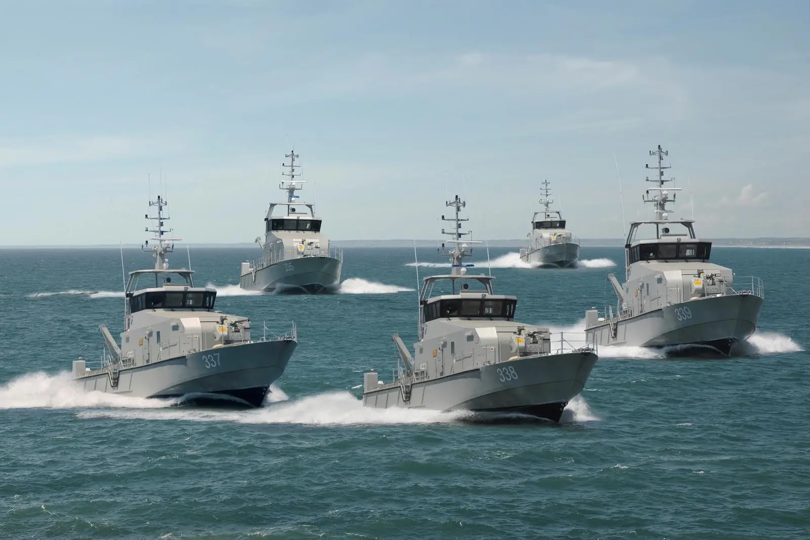 A 22-shipset patrol craft order for MJP waterjets from French yard OCEA has resulted in further global orders