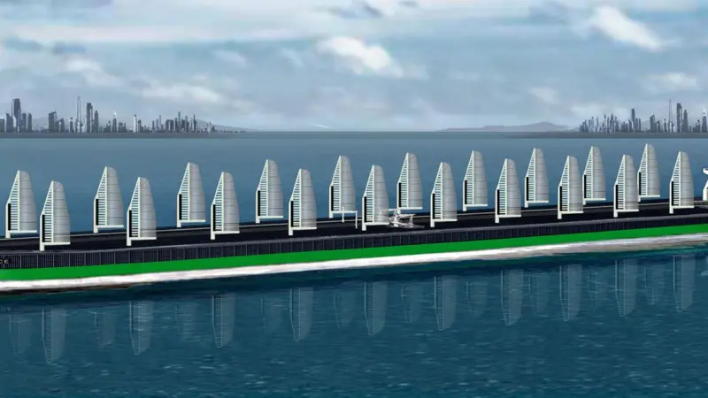 Rendering of the Emax Deliverance VLCC concept