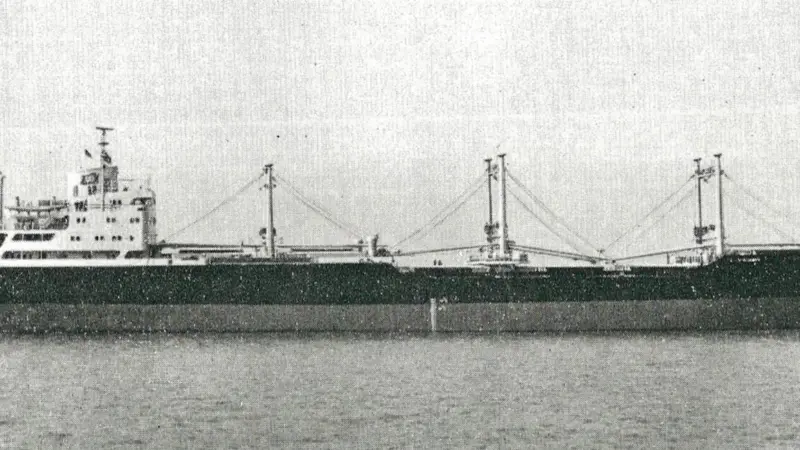 The Constantia, a bulk carrier designed to transport Volkswagen cars