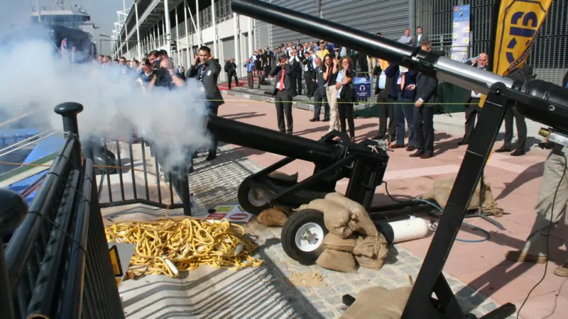 There are more available deterrents than live ammunition, such as pressurised air launchers which can give a 'scaled' reaction