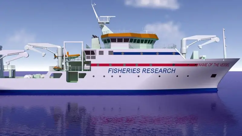 STX Finland's Namibian fishery research ship