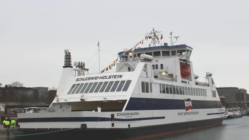 ‘Schleswig-Holstein’ – about to start operation after a 10-month build period at Neptun Werft