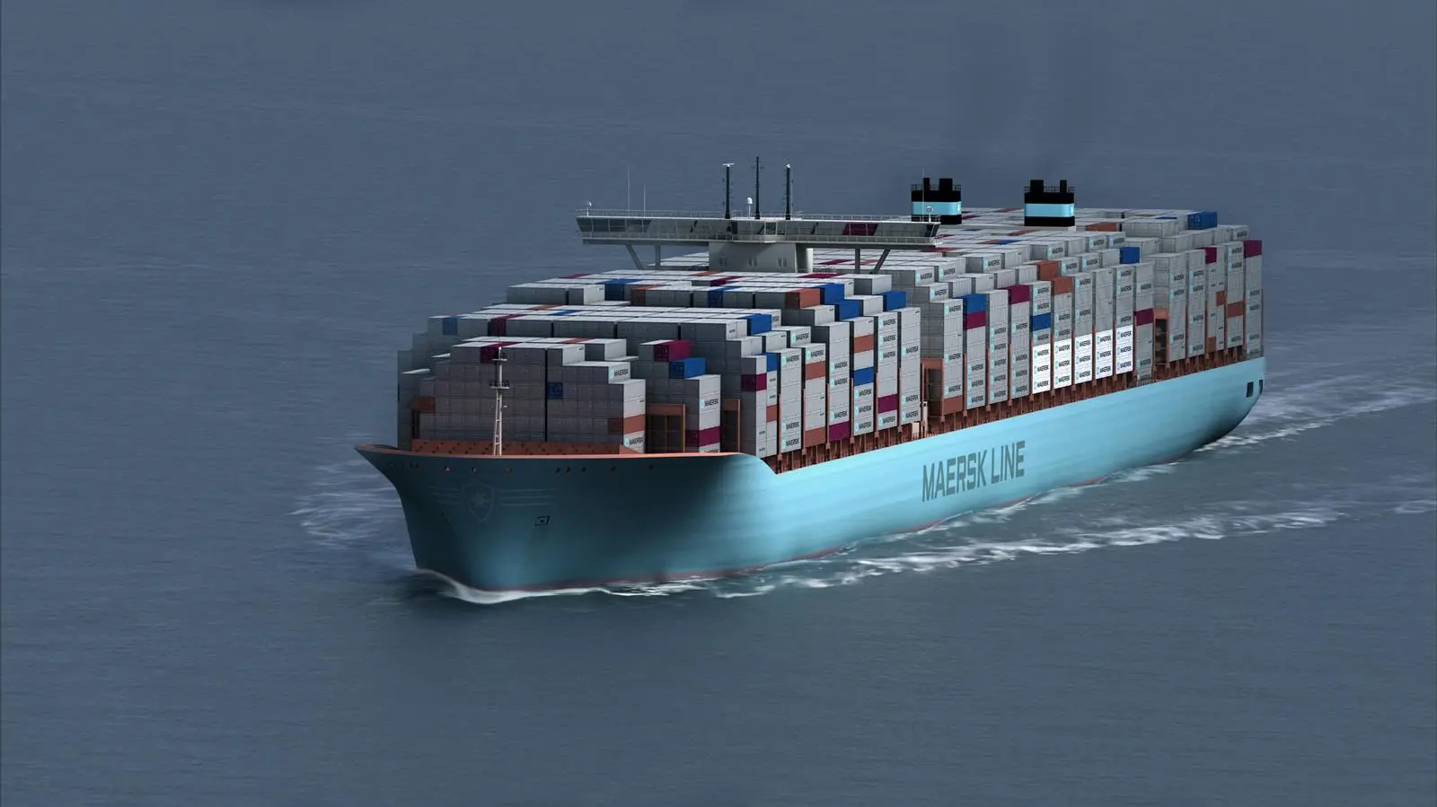 The growing size of container ships may pose problems for marine insurers (Maersk Line)