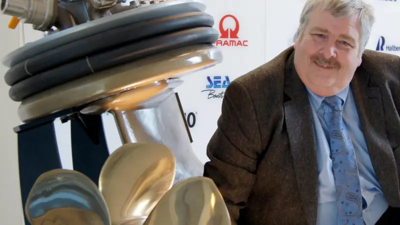 Kare Jonsson has been awarded the honorary title of group senior specialist by Volvo Penta
